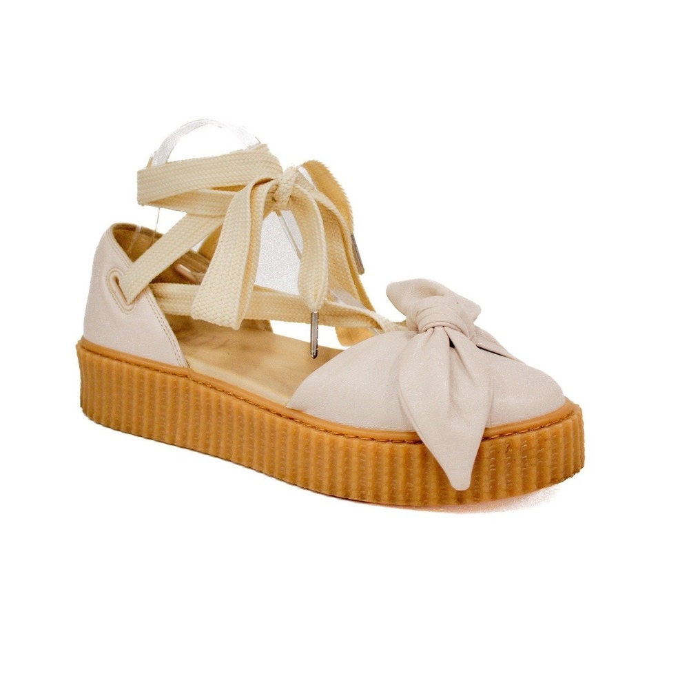 Puma X Fenty By Rihanna Bow Creeper Sandals Women's Size 9.5 -Unique, Edgy - Picture 5 of 12